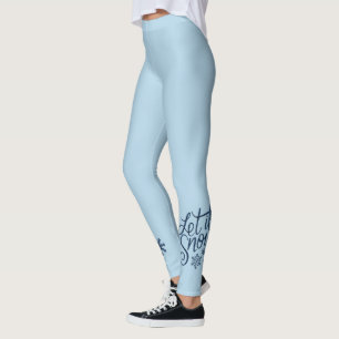 Legging Blue Winter Deixe-o nevar