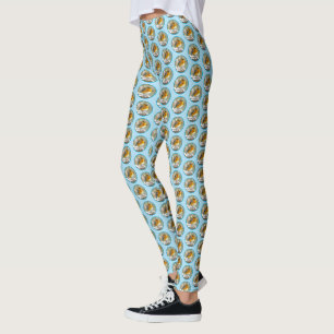 Legging Bluebird oriental na neve - Foto original