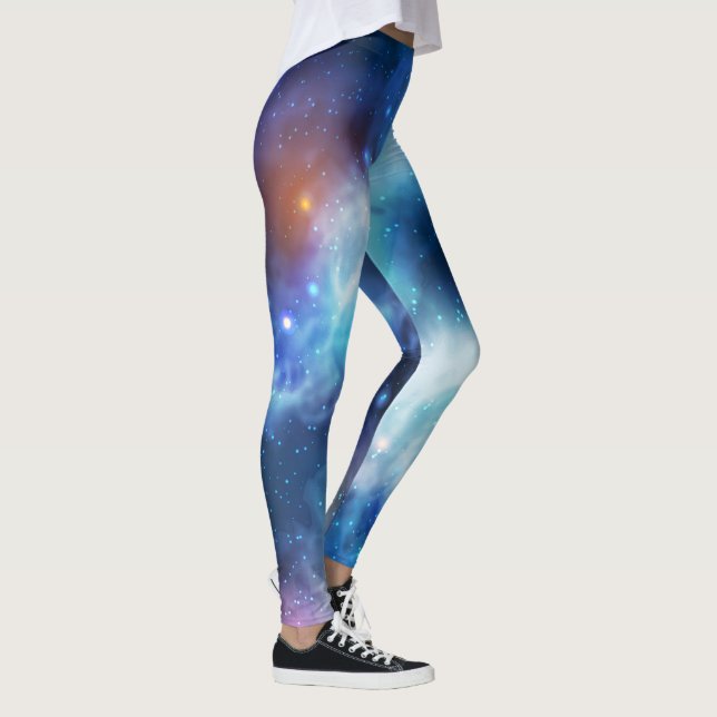 Legging Blues do sistema solar 101 (Direita)