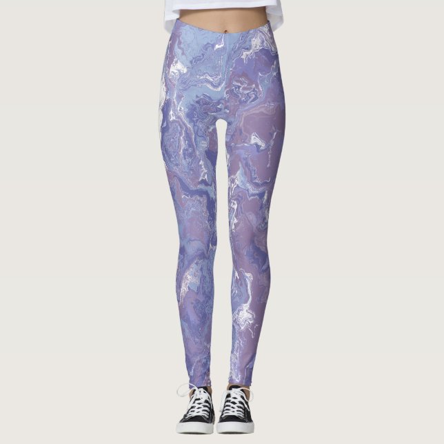 Legging Bo Eclectic Sofple Digital Abstrato Marble (Frente)