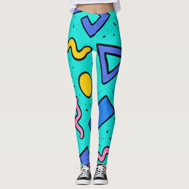 Legging Boas Vibrações Bebê dos Anos 90 (Frente)