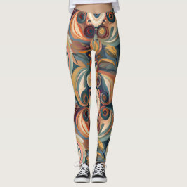 Legging Boêmia Escura Sonha Aquarela