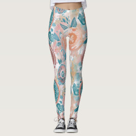 Legging Bohemian Dream Watercolor