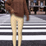 Legging Boho Cream Botânico Rosa<br><div class="desc">Uma boa variação para matizes quentes e tons de cores festivas ricas, cores, com essas penas creme e cor-de-rosa dando um pouco de frescura ao inverno. Um olhar legal de tendências. Ideal para palestras no parque, sessões de yoga ou festas de fim de ano!</div>