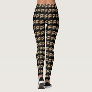Legging Boho Floral Feminino