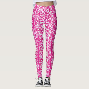 Legging Boho Mandala Flower & Leaf Summer