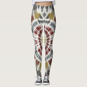 Legging Boho Starburst Tie Dye