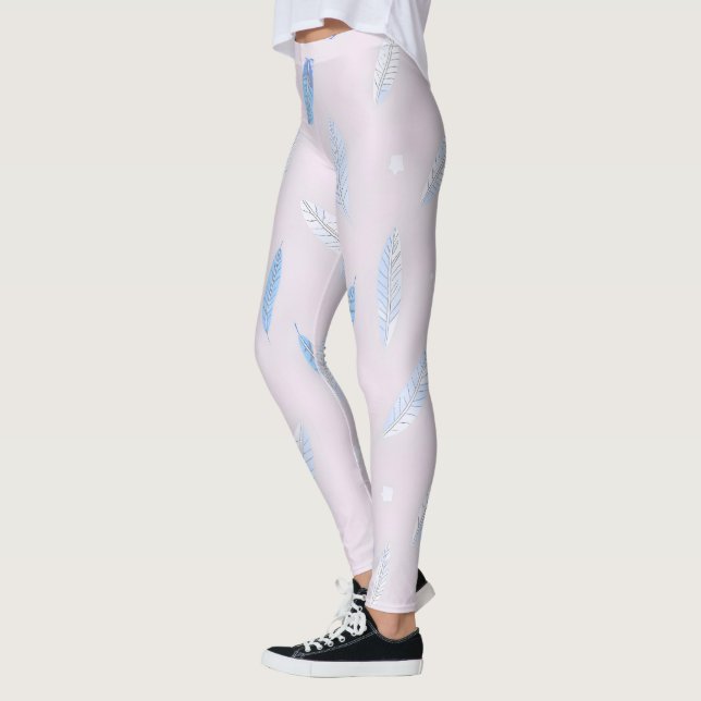 Legging Boho Trendy Feathers Luxury Collection (Esquerda)