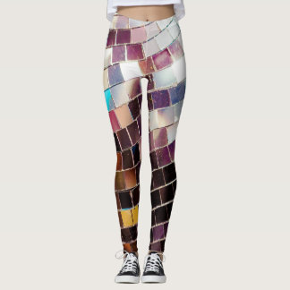 Legging Bola de Disco Espelhada