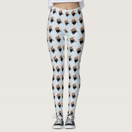 Legging Bolas de boliche e pinos
