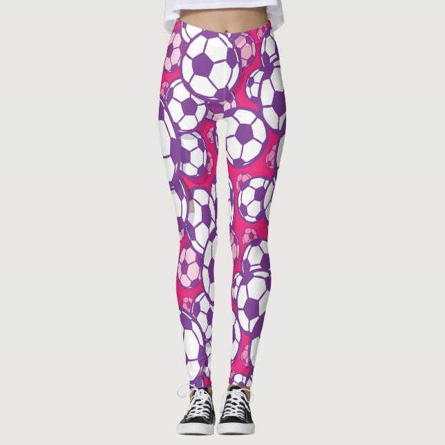 Legging Bolas de futebol (Frente)