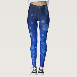 Legging Bolhas Azuis
