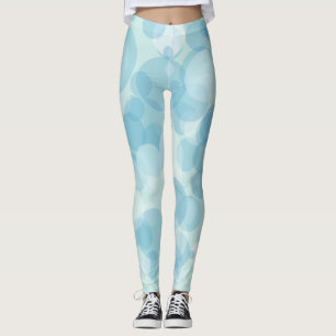 Legging Bolhas azuis