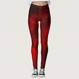 Legging Bolhas carmesins