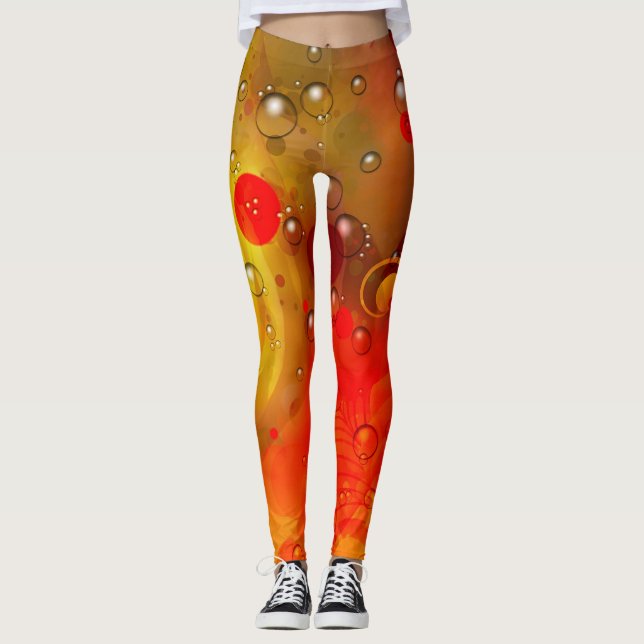 Legging Bolhas de artista (Frente)