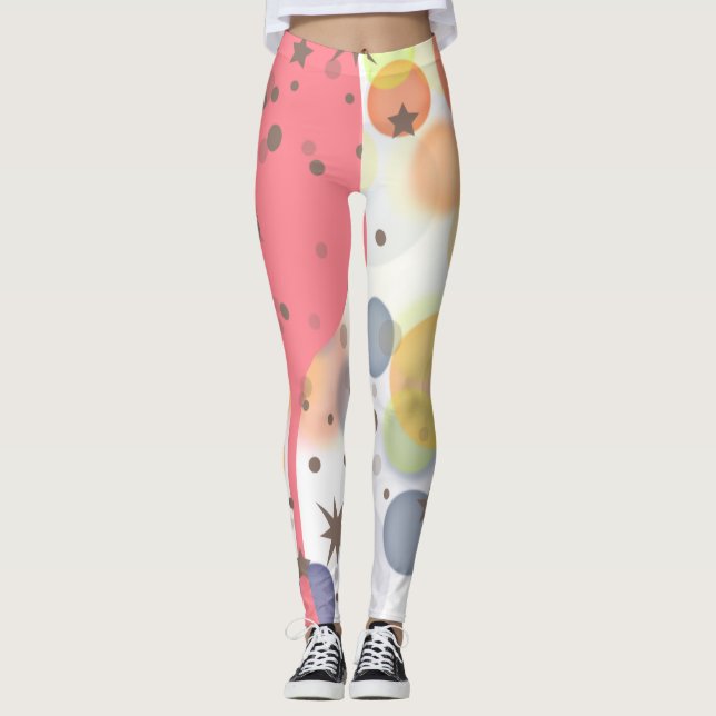 Legging Bolhas de Champanhe (Frente)