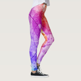 LEGGING BOLHAS DE CHUVA EM RAINBOWS