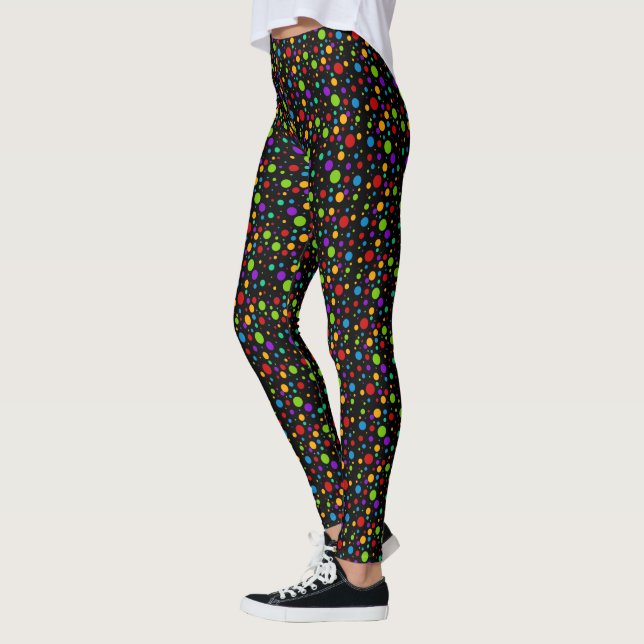 Legging Bolinhas arco-íris (Esquerda)