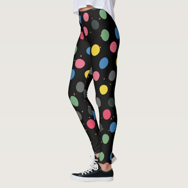 Legging Bolinhas coloridas (Esquerda)