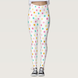 Legging Bolinhas coloridas