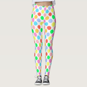 Legging Bolinhas coloridas