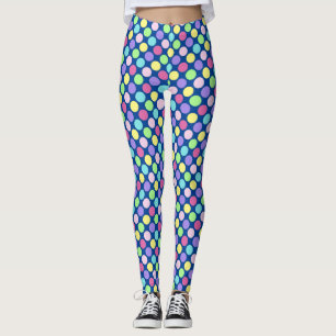 Legging Bolinhas coloridas divertidas
