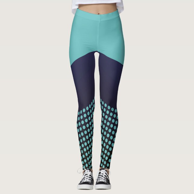 Legging Bolinhas Linha universal GYM com leggins (Frente)