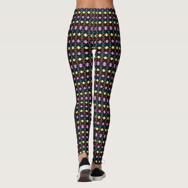 Legging Bolinhas Modernas Clássicas (Verso)