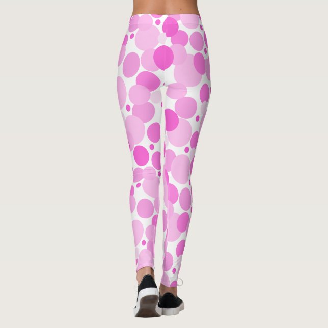 Legging Bolinhas Rosa Grandes, Negrito, Variegadas AH2015 (Verso)