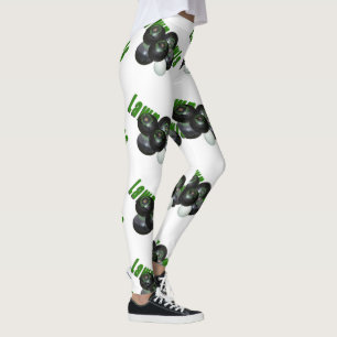 Legging Bolinhos E Logotipo,