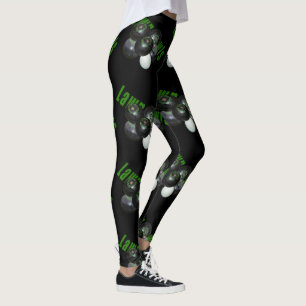 Legging Bolinhos E Logotipo,