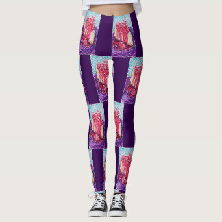 Legging Bolo de Framboesa