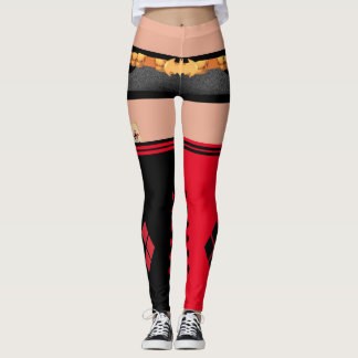 Legging Bombshell Harley Quinn shorts e coxas meias altas