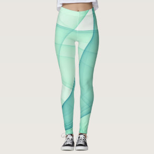 Legging Bonita Abstrato Geométrica Na moda