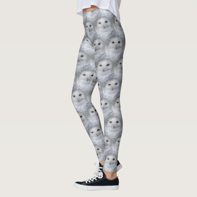 Legging Bonita, Dreamy e Serene Snowy Owl (Esquerda)