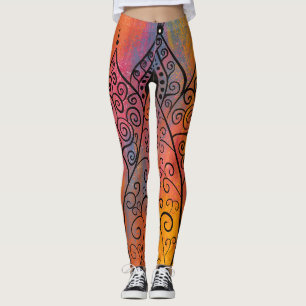 Legging Bonito Arte Floral