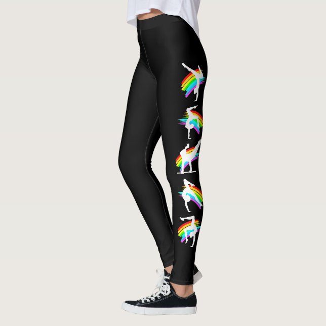 LEGGING BONITO GINÁSTICA DE COBERTURA (Esquerda)