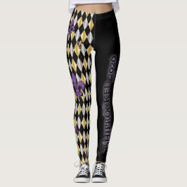 Legging Bonito Senhoras Infelizes, Harlequin - ShipRocked 