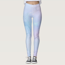 Legging Bonito Shimmery Pastel Lavanda Azul Rosa