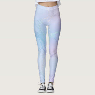 Legging Bonito Shimmery Pastel Lavanda Azul Rosa