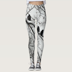 Legging Bonito Winter Blackbird