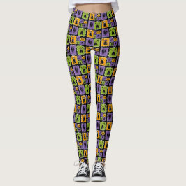 Legging Bonitos Halloween Caracterizam Pequenos Vampiros e