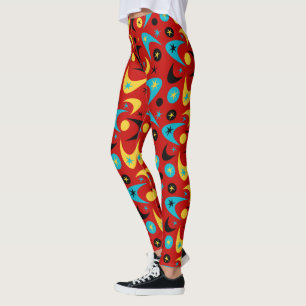 Legging Boomerangues do século médio