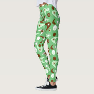 Legging Boomerangues do século médio