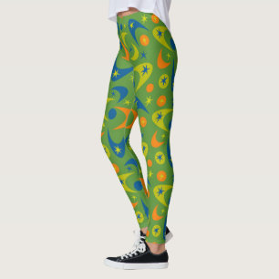 Legging Boomerangues do século médio