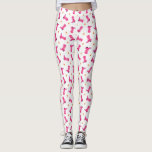 Legging Boots do Cowboy Rosa, Garota Divertida<br><div class="desc">As leggings perfeitas para a vaqueira na sua vida. Design apresenta botas cor-de-rosa e estrelas colocadas sobre um fundo branco.  Perfeito para um rodeio,  evento a cavalo,  a trabalhar fora ou a diversão diária.</div>