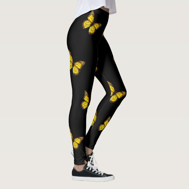 Legging Borboleta Amarela (Direita)