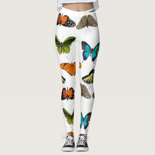 Legging Borboleta, borboletas design transparente (editar)