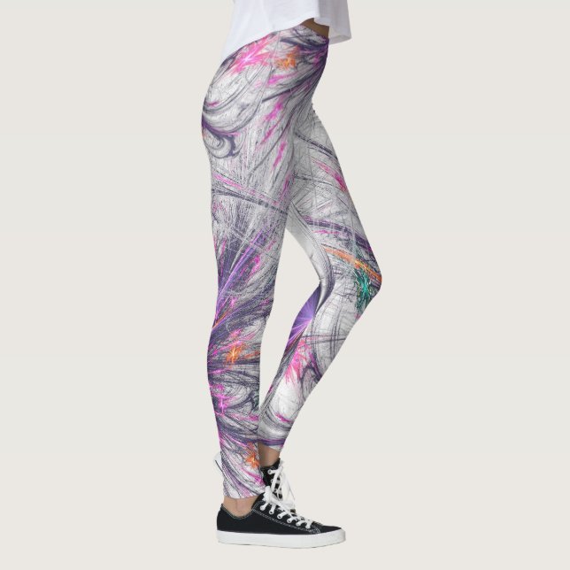 Legging Borboleta Fractal Elegante (Direita)