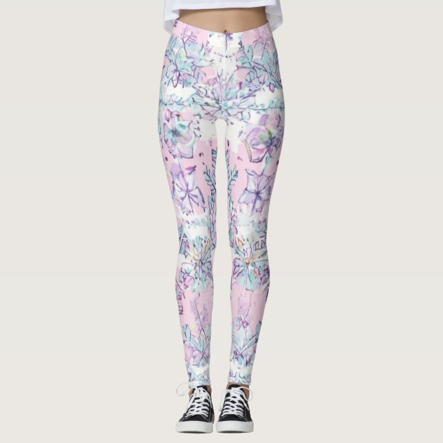 Legging Borboleta Inspirada na Natureza (Frente)